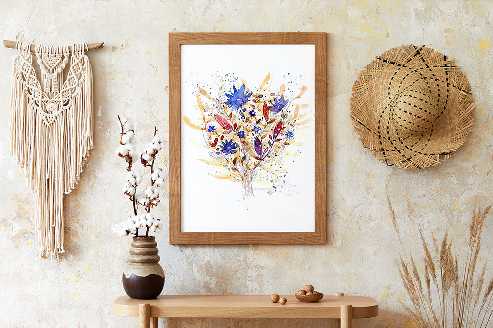 Affiches d'Art Florales et Oniriques